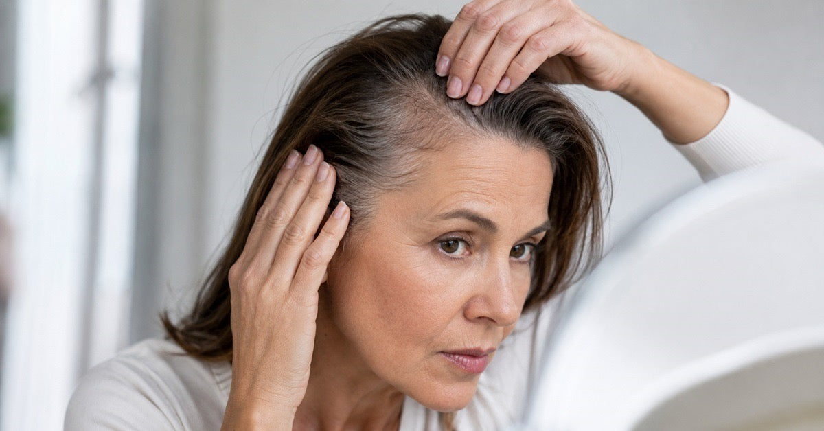 Menopause Hair Thinning at the Temples: Causes & Remedies