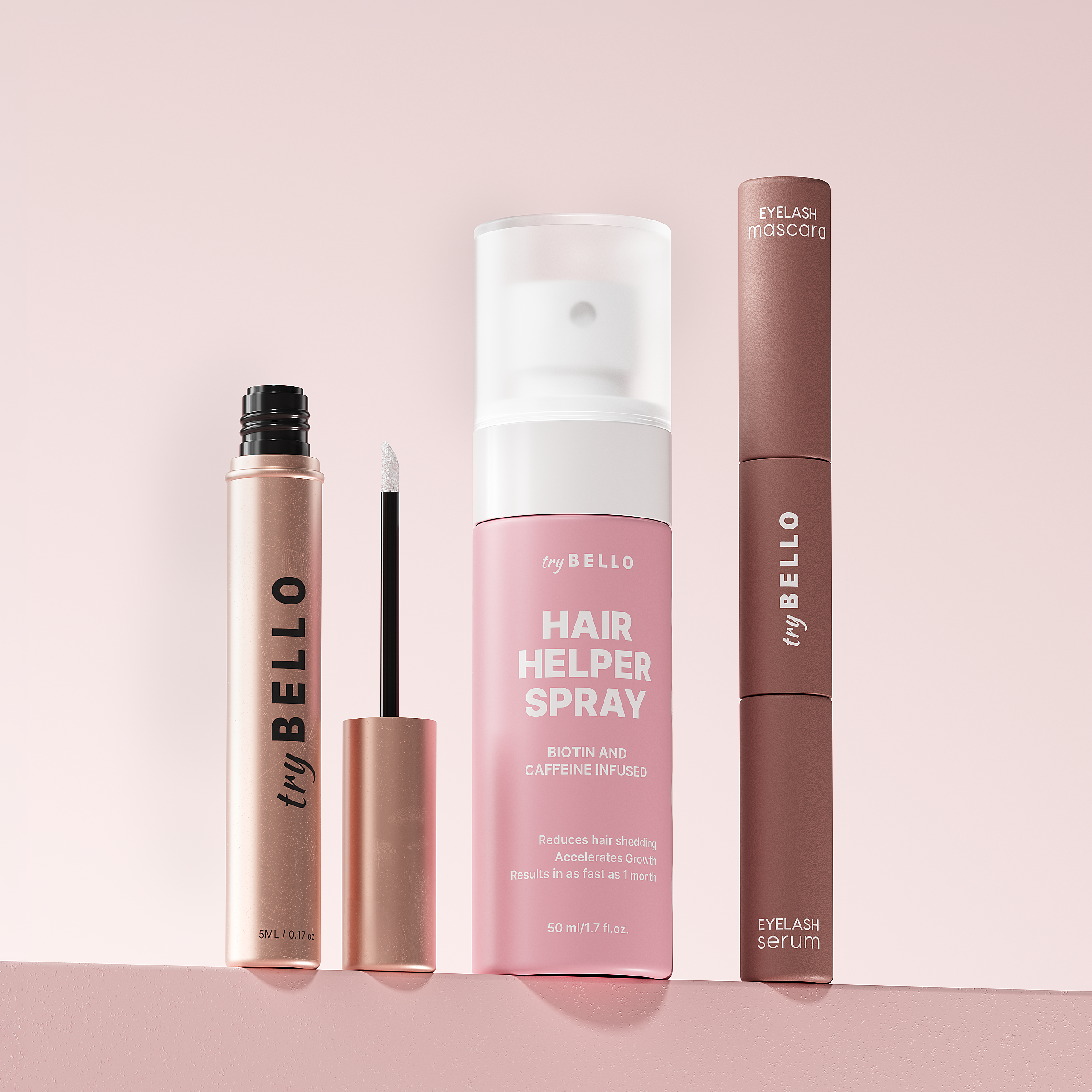 Lash-Brow-Hair-Mascara All-in-One Bundle