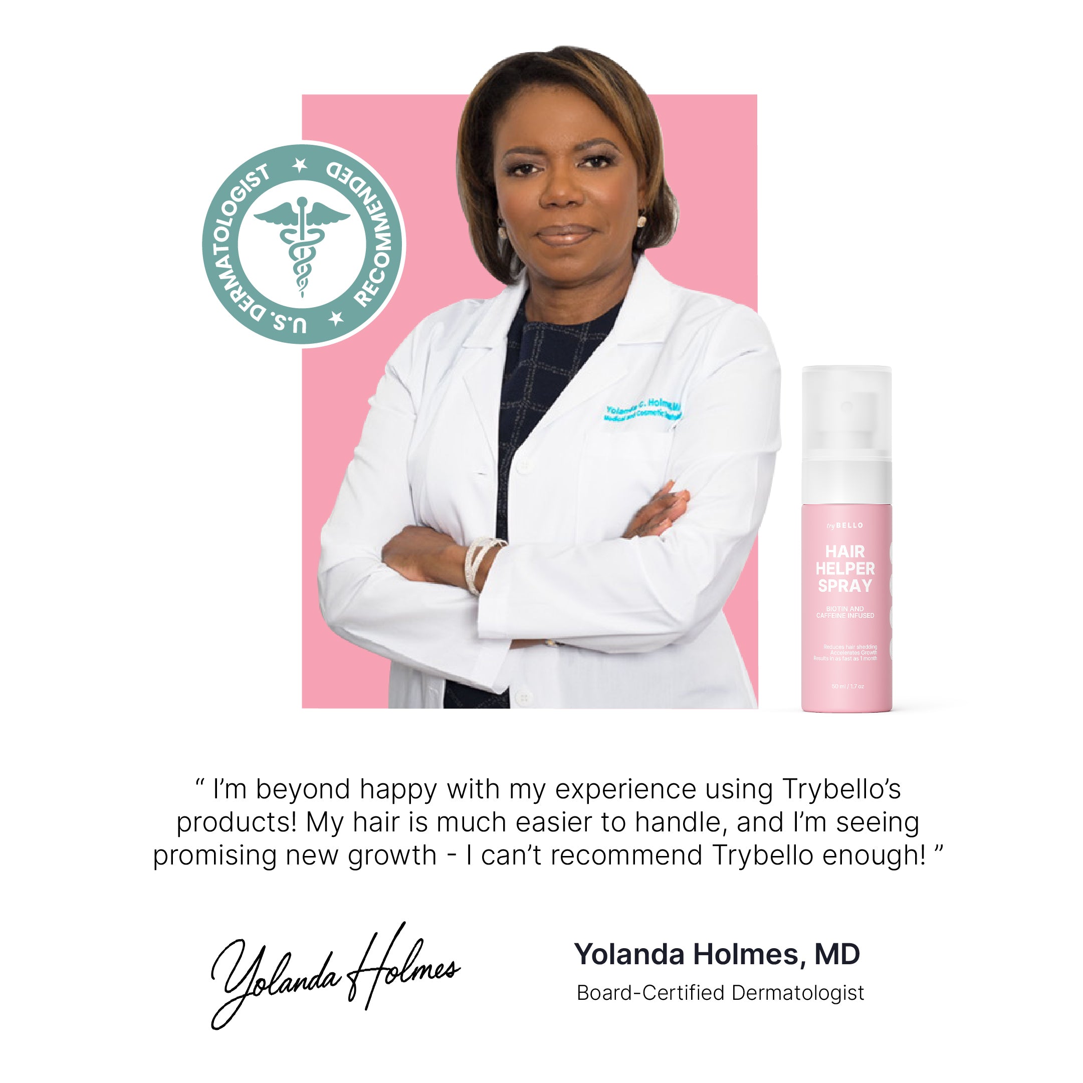 tryBello Hair Helper Spray