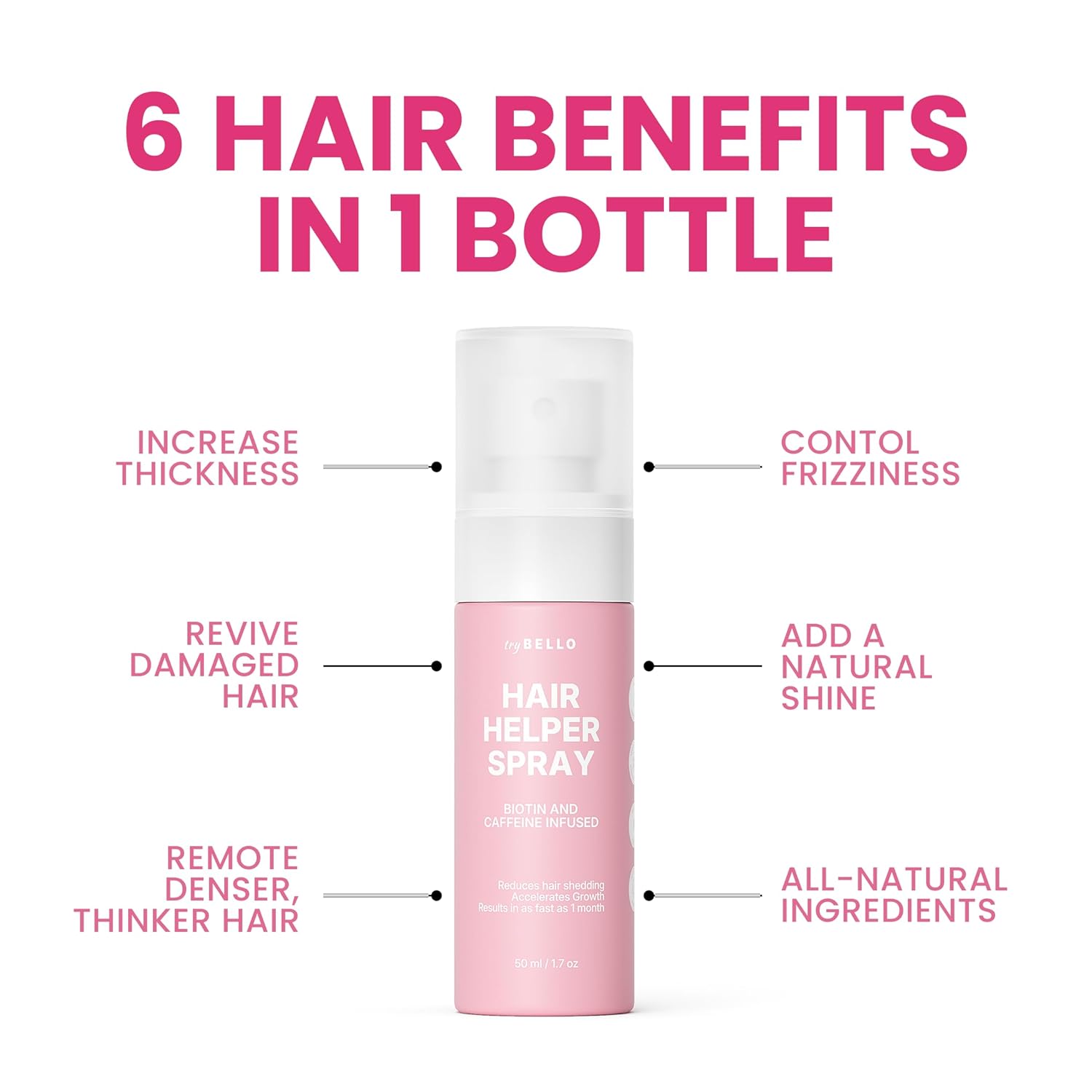 tryBello Hair Helper Spray