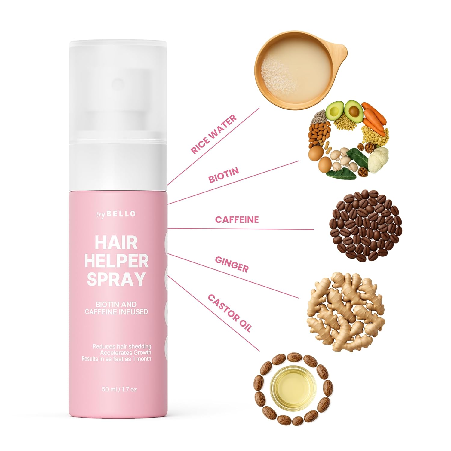 tryBello Hair Helper Spray