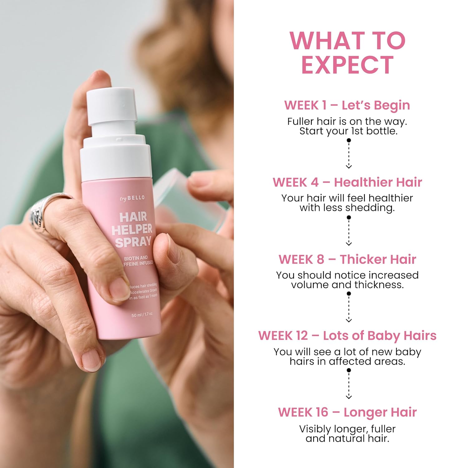 tryBello Hair Helper Spray