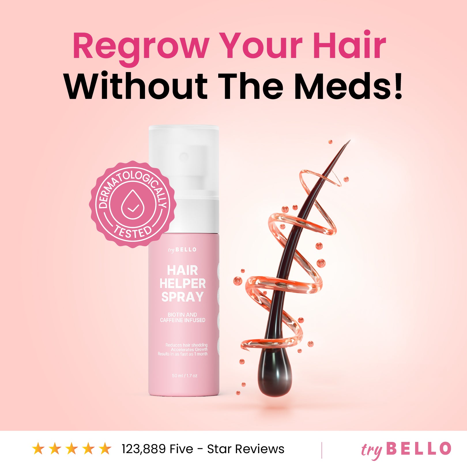 Bello Hair Helper Spray