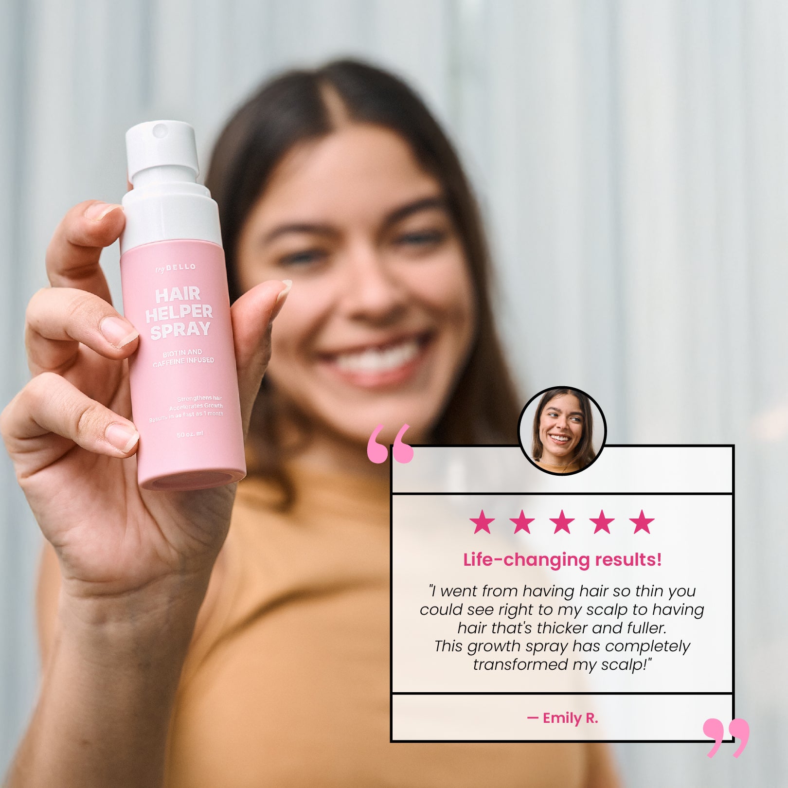 tryBello Hair Helper Spray
